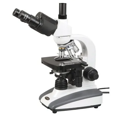 AmScope 40X-1600X Trinocular Biological Compound Microscope • $269.99