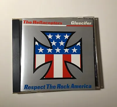 The Hellacopters / Gluecifer – Respect The Rock America Cd Man’s Ruin Kozik 1999 • $30