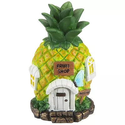 Pineapple House Fairy Garden Home Ornament • £8.99