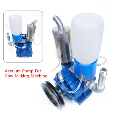 Vacuum Pump Cow Milking Machine For Cow Goat Milker Bucket Tank Barrel 250 L/min • $118.75