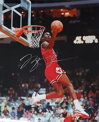 Rare Michael Jordan NBA Bulls Signed Autographed Photo COA • $299.95