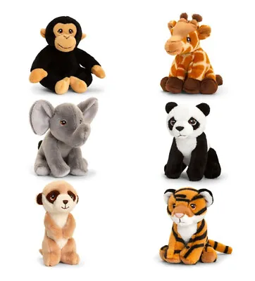 £8.99 • Buy Keel Toys Soft Toys - KEELECO 12cm COLLECTABLES -wild  Panda Elephant Giraff