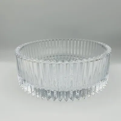 Mikasa Diamond Fire Crystal Serving Bowl/Candy Dish • $33