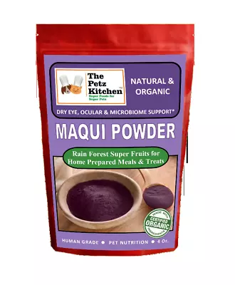 Maqui Berry Powder - Dry Eye Ocular & Microbiome Support* Organic The Petz • $35.14