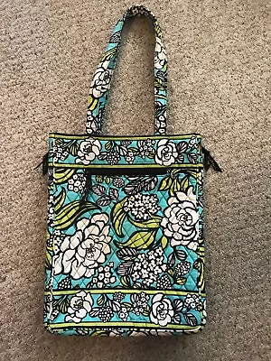 Vera Bradley Padded Multi-Pocket Laptop Sleeve/Travel Bag Island Bloom - RETIRED • $25