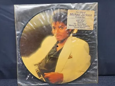 MICHAEL JACKSON: Thriller 1983 USA Epic Records 12  Vinyl Picture Lp Disc • $19