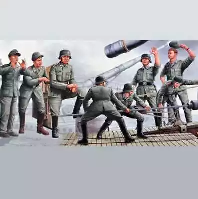 TRUMPETER - 1:35 Scale - 00406 German Leopold Gun Crews • $17.77