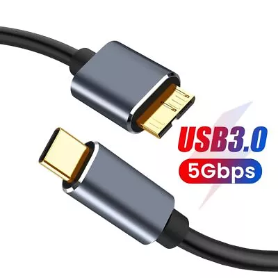 USB 3.1 Type-C To Micro B USB C To Micro B 3.0 Cable Data Sync 5Gbps Fast Speed • $13.24