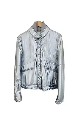Dolce & Gabbana Quilted Metalic Blouson Men Jacket • £250
