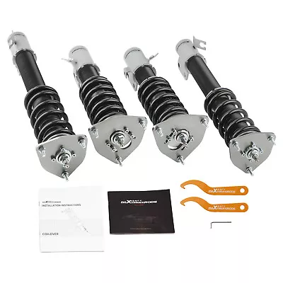 24 Level Damper Adjustable Coilovers FOR Subaru Impreza WRX 02-07 Forester 03-07 • $304