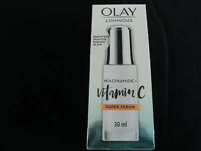 $25 • Buy Olay Luminous Niacinamide Vitamin C Super Serum 30ml. New Pack. FREE POSTAGE.