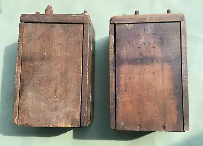 2 Antique Ford Wood Model T A Ignition Buzz Coil Battery Wooden Box For Repairs • $19.95