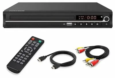 DVD Player All Region Free CD Recorded Disc HDMIAV HD AV Output Remote USB Home • $40.48