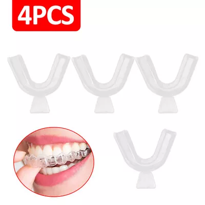 $6.99 • Buy Teeth Whitening Mouth Trays Custom Self Mould Thermo Plastic Ultra Clear Guards