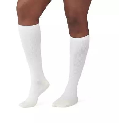 CURAD Cushioned Compression Socks White • $23