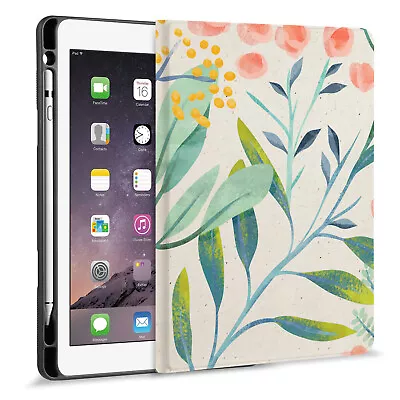 $24.99 • Buy LEAVES Folio Case Cover Pencil Holder For Apple IPad Air Pro 10.2 10.5 11 12.9