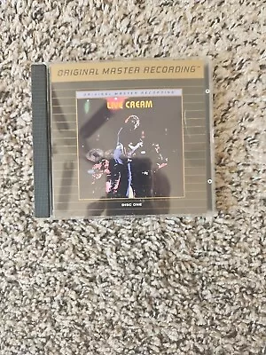 Cream / Live Cream *24 Kt Gold Mfsl Original Master Recording  Ultradisc Ii Cd • $29