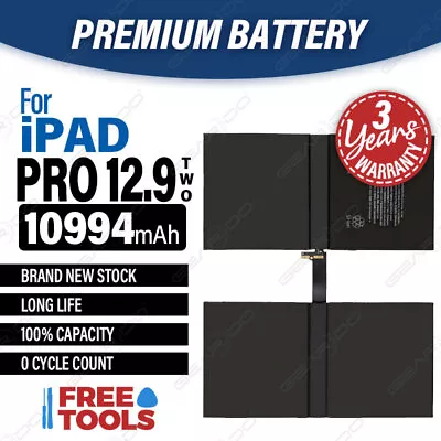 £19.99 • Buy  New Genuine Quality Battery Replacement For IPad Pro 12.9 2nd Gen A1754 