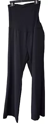 Maternity Pants Women's PXL Motherhood Black Pregnancy Dress Slacks Petite XL • $16.99