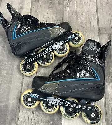 Mission Axiom A4 Inline Roller Blades Skates Hockey US 3E (shoe Size 4). • $49.99
