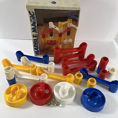 Discovery Toys Marble Magic Construction Marble Run 22 Pieces Expand Replacement • $19.88