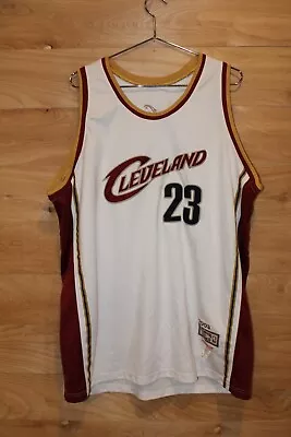 Lebron James Cleveland Cavaliers NBA Hardwood Classics Mitchell & Ness Jersey 56 • $26.95