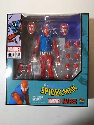 Mafex Scarlet Spider No. 186 (Medicom Toy) Action Figure Marvel Spider-Man New • $109.99