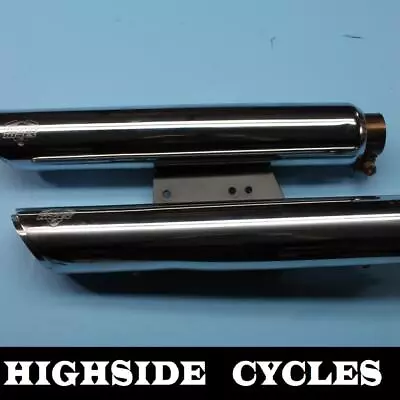 1311 12 Harley-davidson Softail Vance & Hines 3  Slash Slip On Mufflers  • $250