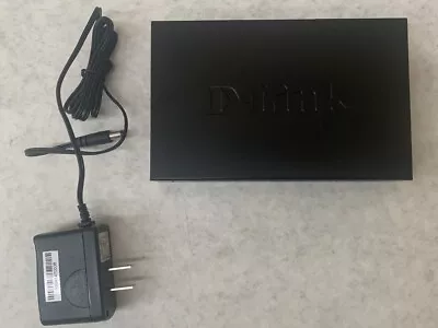 D-Link BGS108L DGS-108 8-Port Gigabit Fanless Metal Desktop Ethernet Switch  • $29.99