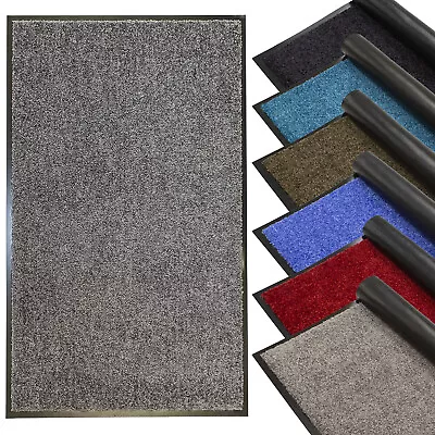 £64.99 • Buy Barrier Mats Machine Washable Kitchen Halls Door Runner Dirt Trapper Thick Rugs