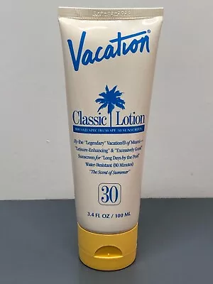 Vacation Classic Lotion SPF 30 Full Size 3.4 Oz 100 Ml EXP 02/25 New • $12.99