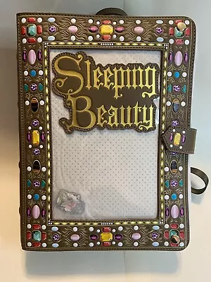 Loungefly Disney Sleeping Beauty Aurora Pin Trader Bag NWT Storybook • $99