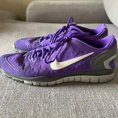 $40 • Buy Nike Free Fit 2 Purple Training Sneakers Size 9.5