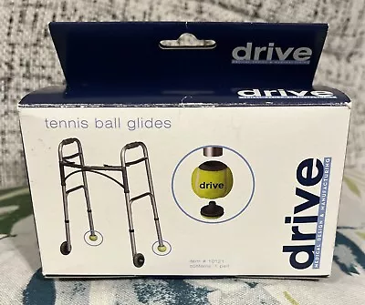 Drive Mobility Walker Rear Tennis Ball Glides  1 Pair New • $16.99