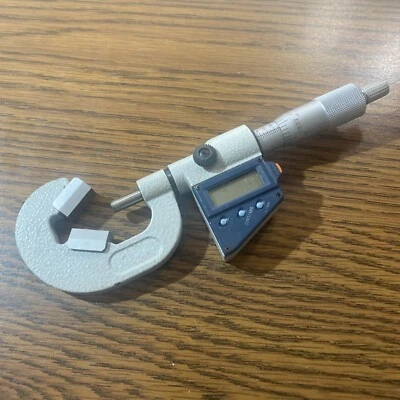 $259 • Buy MITUTOYO Digital Carbide V Anvil Micrometer .4 To 1  Machinist Inspection