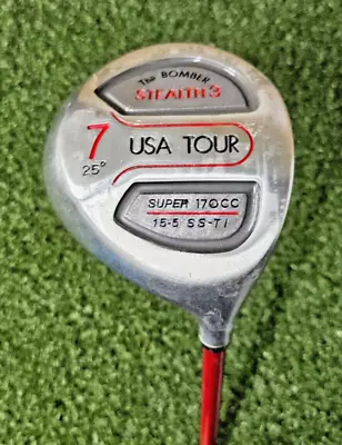 Stealth The Bomber USA Tour 7 Wood 25*  /  RH  / Senior Graphite ~39.5  / Jd6780 • $20.95