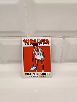 1971 Topps Charlie Scott Rookie RC HOF EX-NM • $29.99