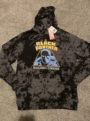 Marvel Black Panther Wakanda Forever Collector Hoodie Men's Size XL NWT 🐆 • $25