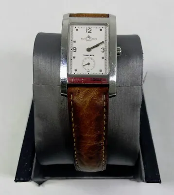 BAUME & MERCIER Men's Hampton + TIFFANY & CO Swiss Wrist Watch / MV045063 • $1200