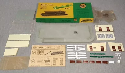 Kibri HO  Toschling  Bus Stop Station Platform Kit #9503 Boxed ~ TS • $14.99