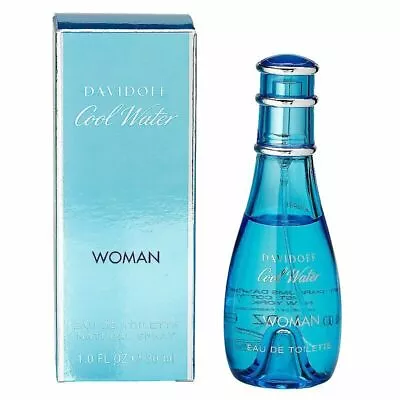 DAVIDOFF COOL WATER WOMAN Eau De Toilette 30ml EDT Spray - Brand New • £17.15