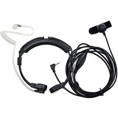 Military Tactical Throat Mic Headset Earpiece For Cobra Two Way Radio CX235/135 • $13.80