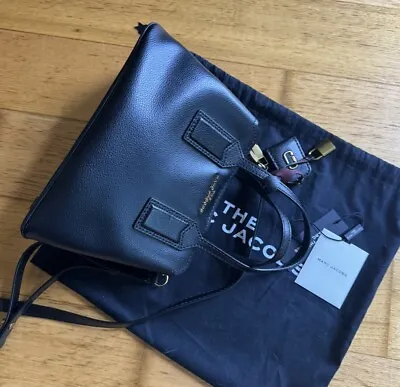 MARC JACOBS The Editor 29 Handbag Spade Black Leather Kate Mimco Crossbody • $230