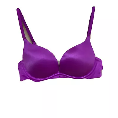 Victoria's Secret Biofit Push Up Purple Bra Women's 34B • $34.85