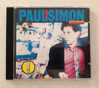 Hearts And Bones By Paul Simon (CD 1990). VGC. • $13.49
