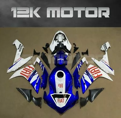 Fiat Fairing Set Fairing Kit Fairings For Yamaha R1 Yzf-r1 2007 2008 3 • $930