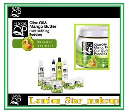 £7.99 • Buy Elasta Qp Olive&Mango ButterLeave In/Conditioner/Gel/Shampoo/Glaze/Oil UK Seller