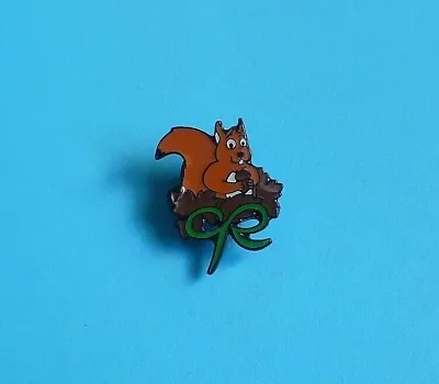 Macmillan Squirrel Stud Pin Badge Cancer Charity • £2.99