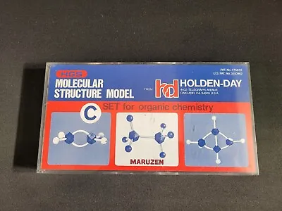 $15 • Buy VTG HGS Molecular Structure Model Kit Maruzen /C Set Organic Chemistry 775872