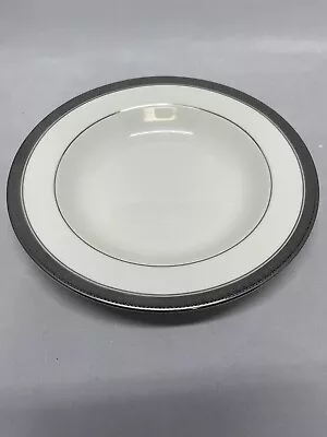 Mikasa Fine China 'Palatial Platinum' 8.5  Rimmed Soup Bowl • $15